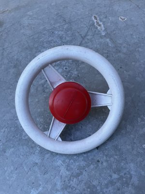 Clacson originale per auto a pedali Giordani anni 70-90
