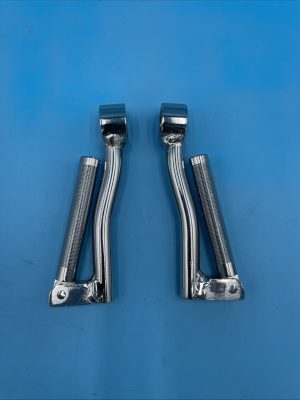 coppia pedane poggiapiedi passeggero per moto guzzi airone falcone footpegs